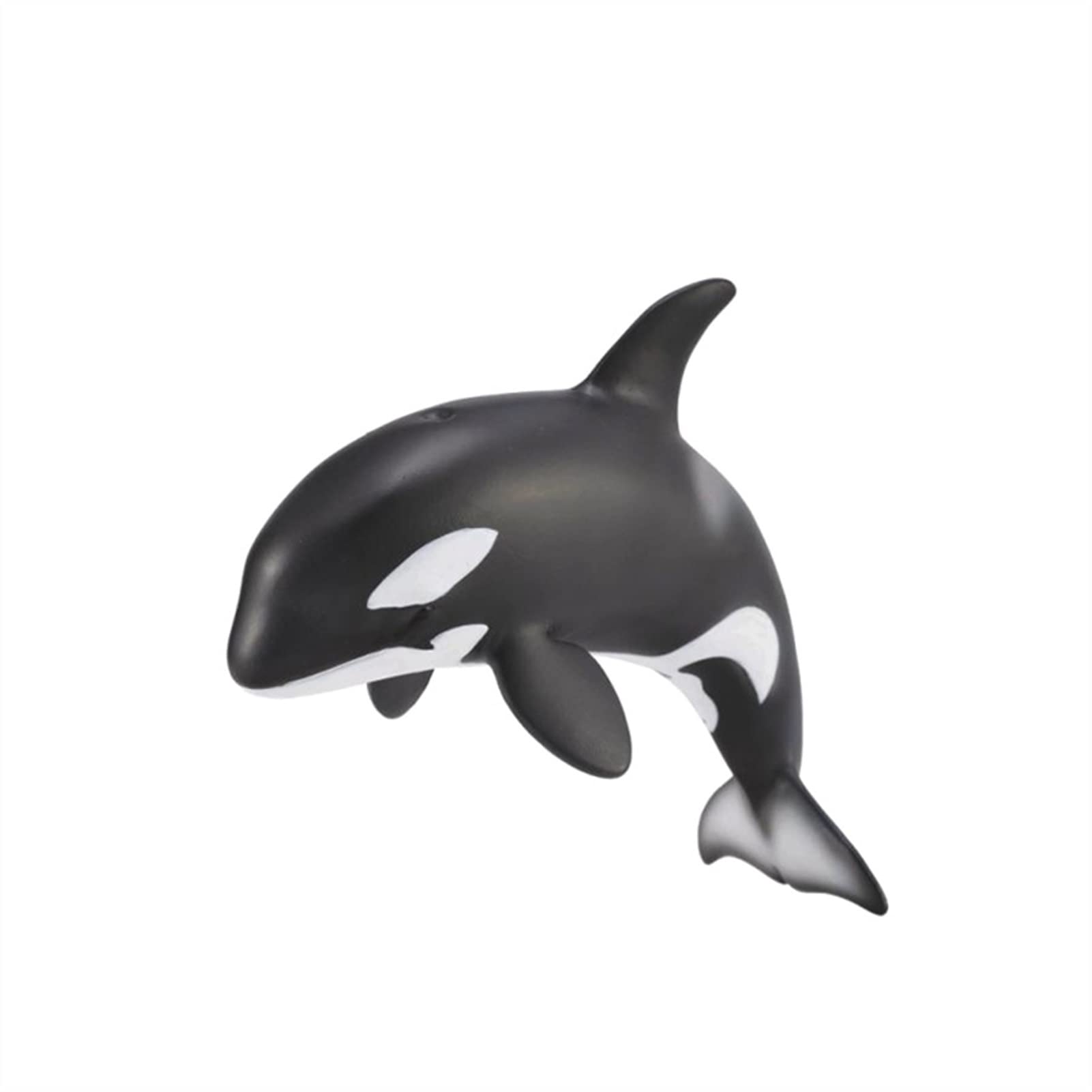 BELLAALONG Realistic Animal Figures - Static Simulation Calf & Killer Whale PVC Rubber Models for Home & Office Decor | Jungle Animal Collection for Desk Display, Gift Giving & Nature-Themed Decorations