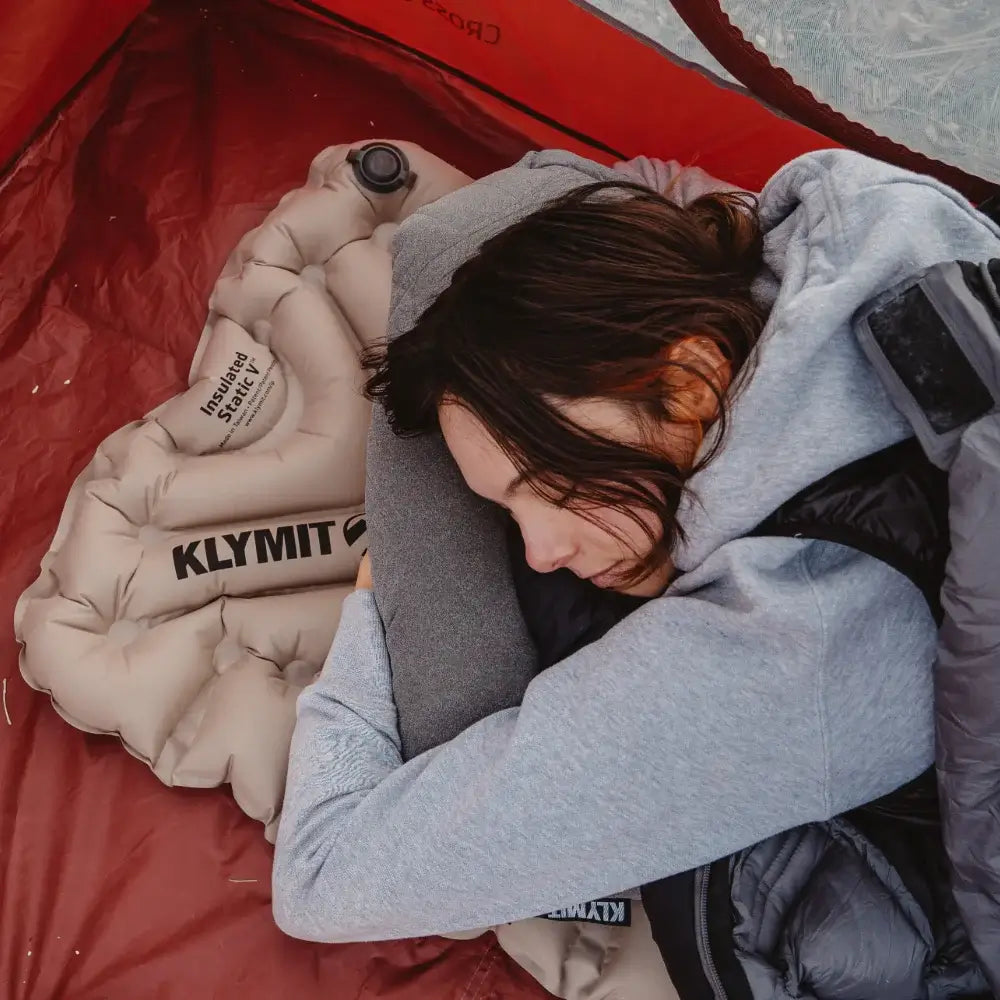 Insulated Static V™ Sleeping Pad - Ultralight & Comfortable Camping Mat for Backpacking, Hiking & Outdoor Adventures - Perfect for Cold Weather & 4-Season Use