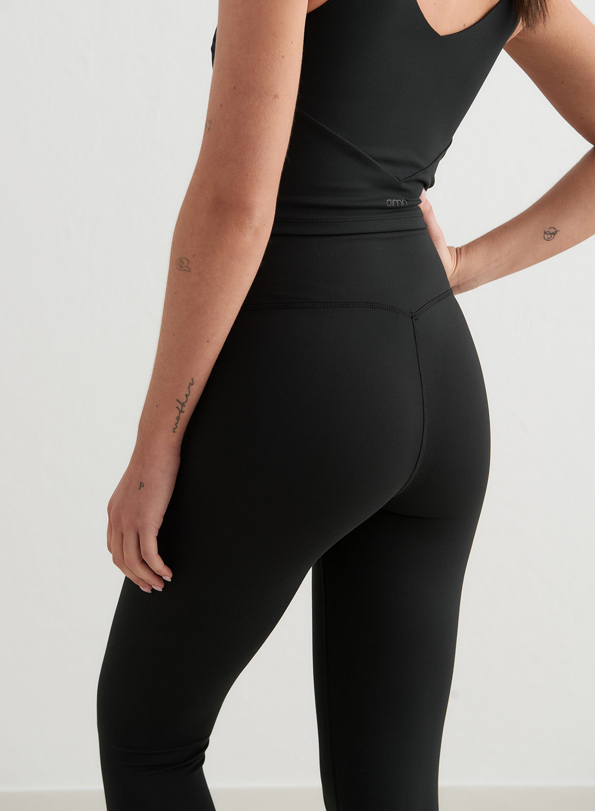 Premium Black Sense Tights for Women - High Waist Yoga Pants with Comfortable Stretch & Breathable Fabric - Perfect for Workout, Running, Gym & Daily Wear