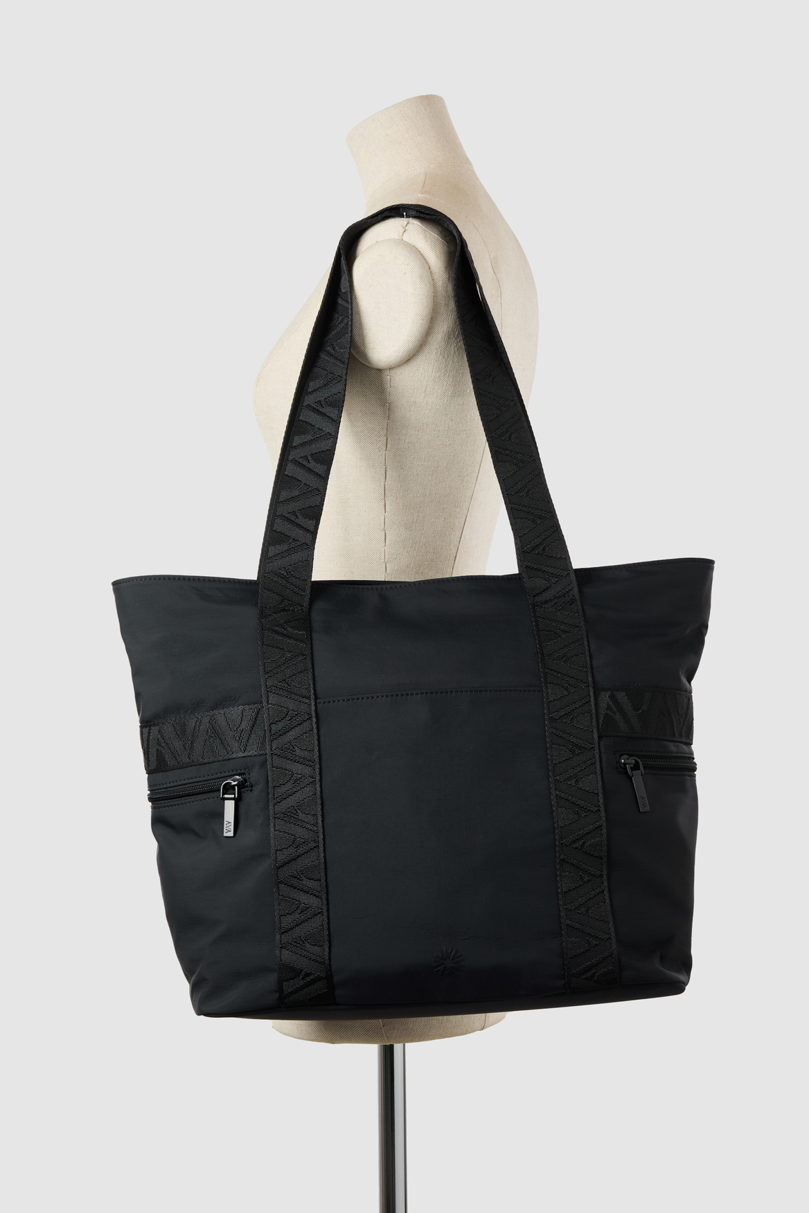 Gia Large Nylon Tote Bag for Women - Waterproof Lightweight Travel Shopping Beach Tote - Spacious Carryall Bag for Work, Gym, Weekend Getaways & Daily Use