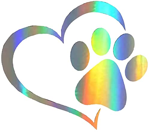 JUZZQ Waterproof Decal Stickers for RV, Auto, Car & Motorcycle - Cute Cat & Dog Paw Print Designs, Funny Creative Footprint Decor - Perfect for Personalizing Vehicles, Laptops & Water Bottles