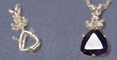 8mm & 9mm Solid Sterling Silver or 14kt Gold Trillion Cluster Accent Pendant Setting - Handmade in USA (161 184/141 184) - Perfect for Necklaces, Jewelry Making & Gift Giving