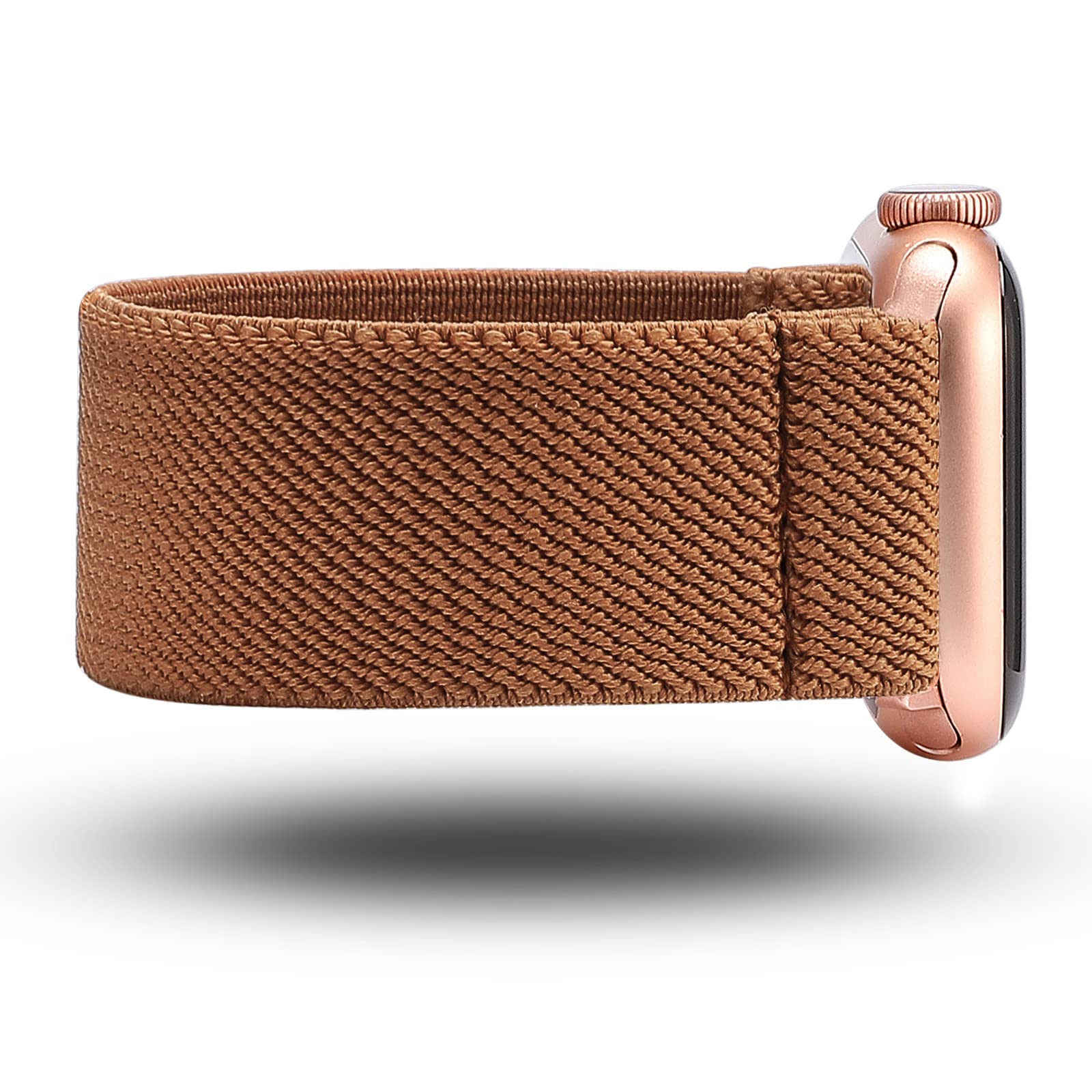 TOYOUTHS Elastic Apple Watch Band - Soft Nylon Stretch Solo Loop Replacement Strap for iWatch Series 9/8/7/SE/6/5/4/3/2/1 & XS - 38mm/40mm/41mm Scrunchies Wristband | Perfect for Workouts, Running & Everyday Wear