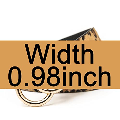 Double Ring Buckle/ Width 0.98''