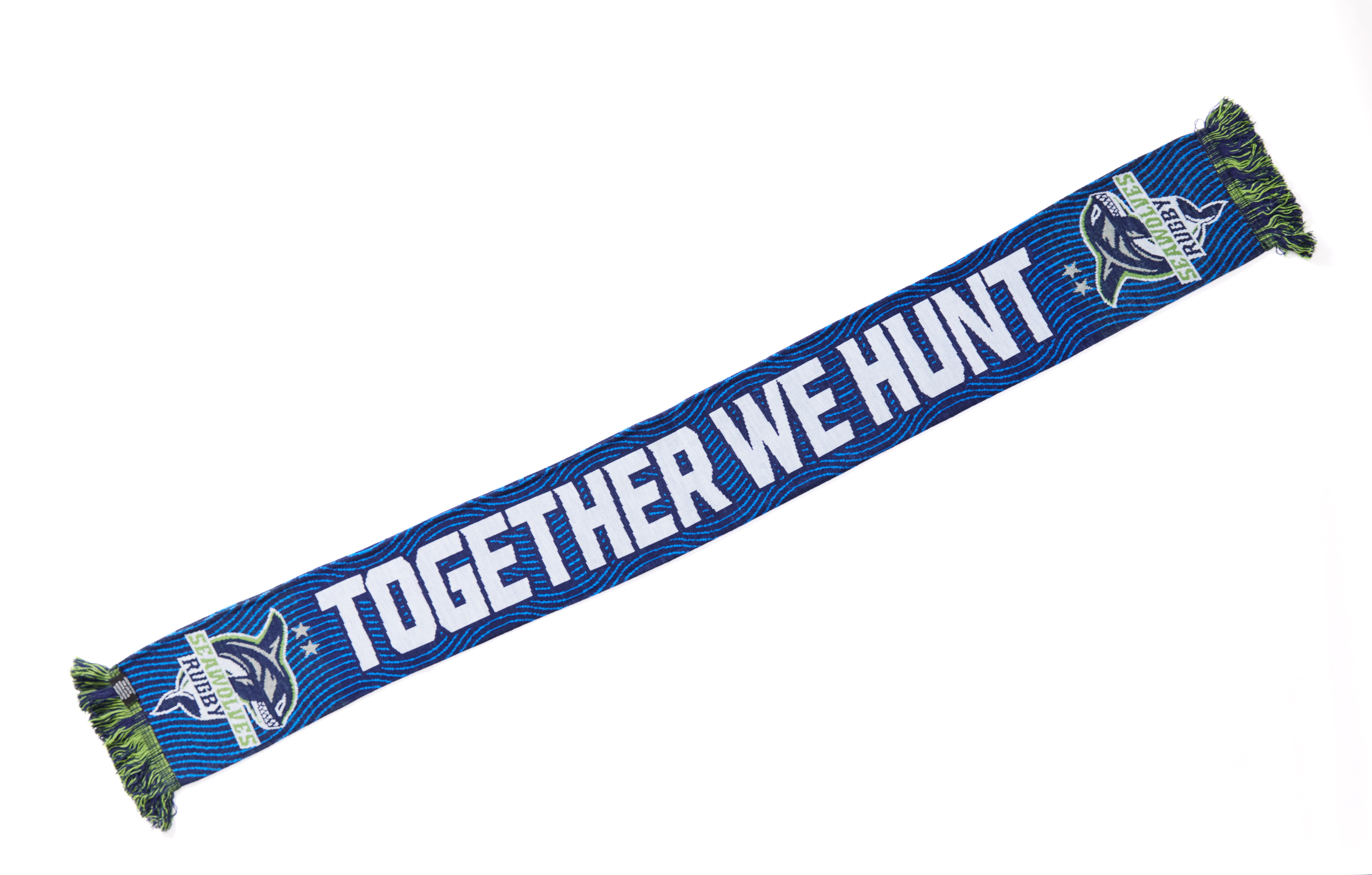 2025 Seawolves Rugby Team Winter Scarf - Warm Knitted Wool Neck Wrap for Men & Women - Perfect for Cold Weather Games, Outdoor Sports & Casual Winter Fashion