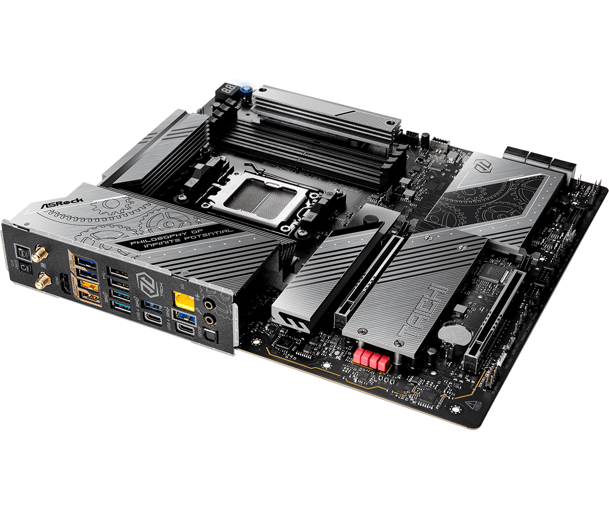 ASRock X870E Taichi Lite AM5 DDR5 ATX Motherboard - High Performance Gaming & Content Creation PC Build for AMD Ryzen 7000 Series Processors | Perfect for 4K Gaming, Video Editing & Streaming Setup