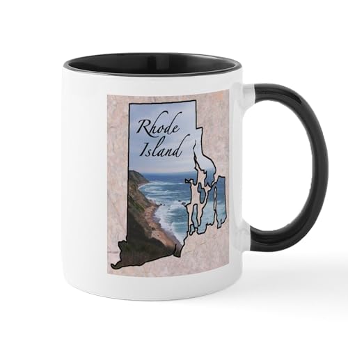 White/Black Inside - Rhode Island Mugs