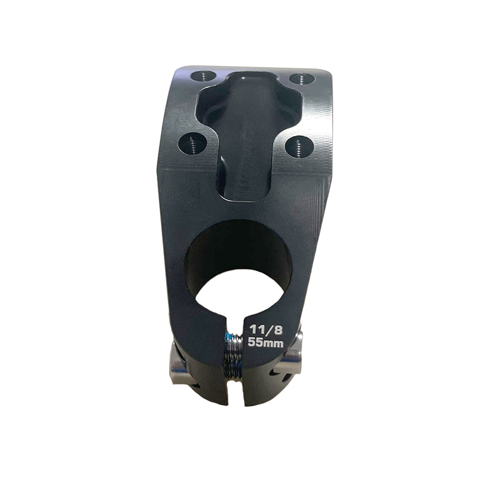 AnswerBMX Chokehold Stem - 22.2mm Clamp, 50mm Reach, Black BMX Bike Handlebar Stem for BMX Racing & Freestyle Riding
