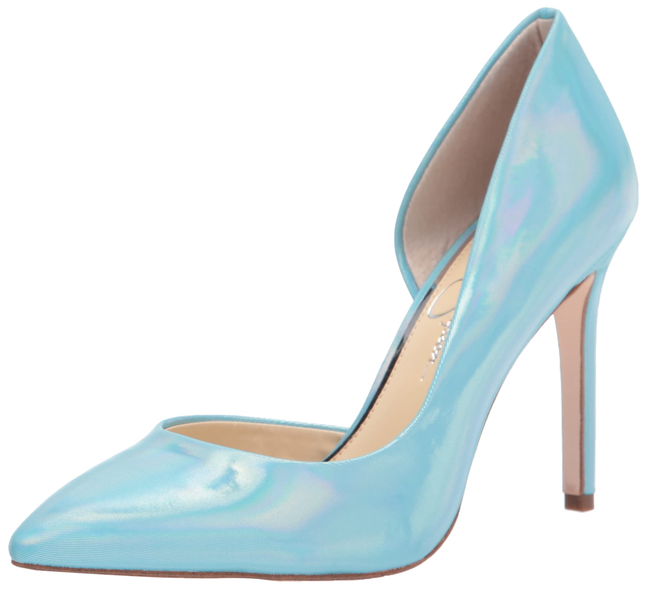 Jessica Simpson Women's Prizma Pointed Toe D'Orsay Heels - Elegant High Heel Pumps for Women, Comfortable Dress Shoes for Office, Party & Special Occasions