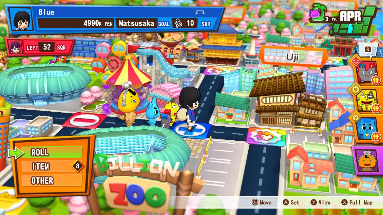 Billion Road - Nintendo Switch Game | Family Fun Board Game for Kids & Adults | Perfect for Parties, Game Nights & Travel