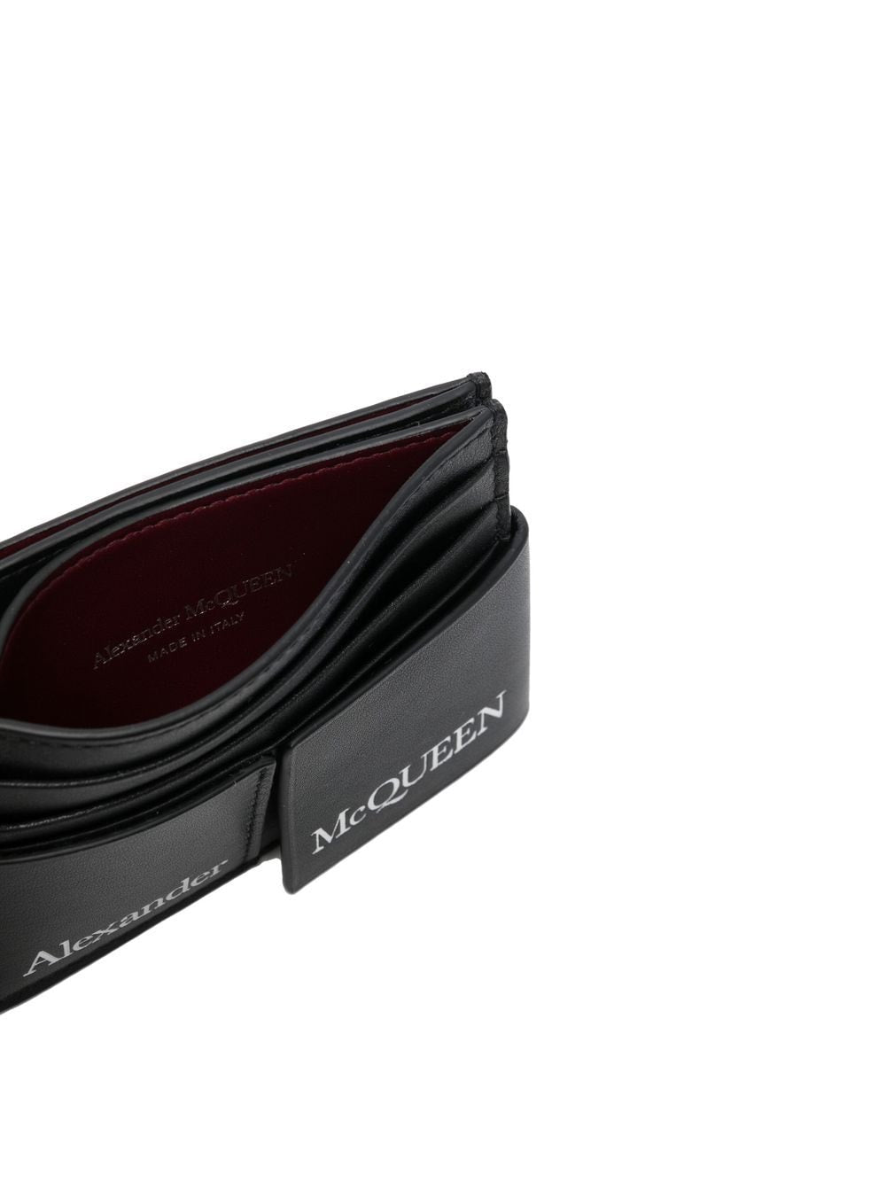 Alexander McQueen Black Leather Wallets for Men & Women | Luxury Designer Wallets for Everyday Use & Special Occasions