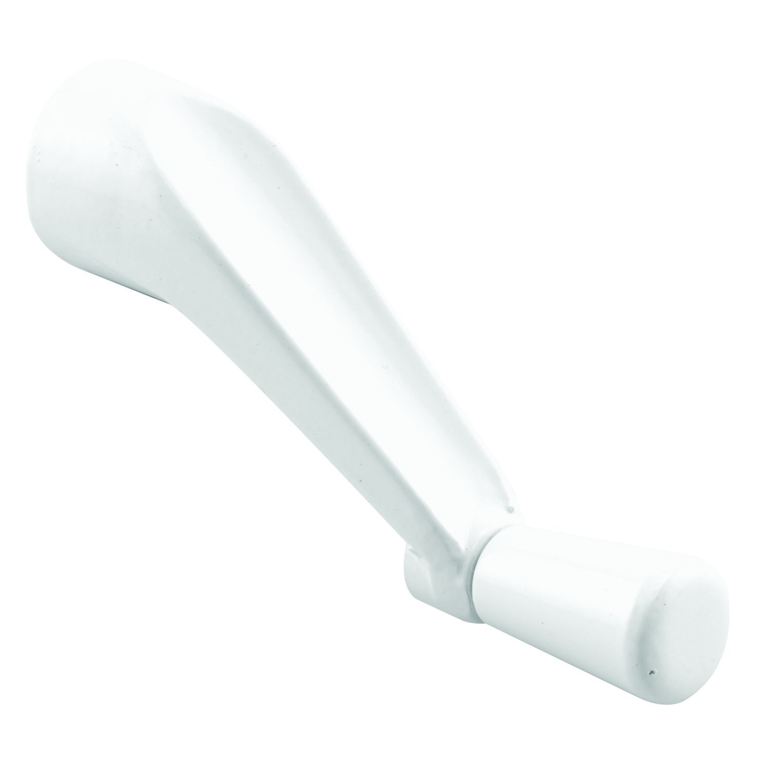 Prime-Line H 4106 Spline Socket Crank Handle - White 360° Smooth Rotation for Windows, Doors & Cabinets - Single Pack