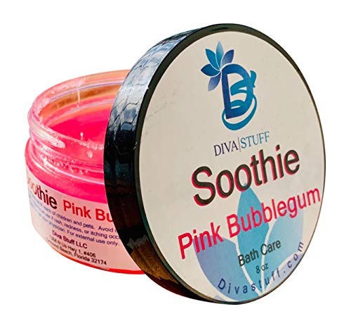Pink Bubblegum Soothie Scrub for Dry Skin - Exfoliating & Moisturizing Body Scrub for Elbows, Knees & Hands - Perfect for Spa Day & At-Home Self Care Routine