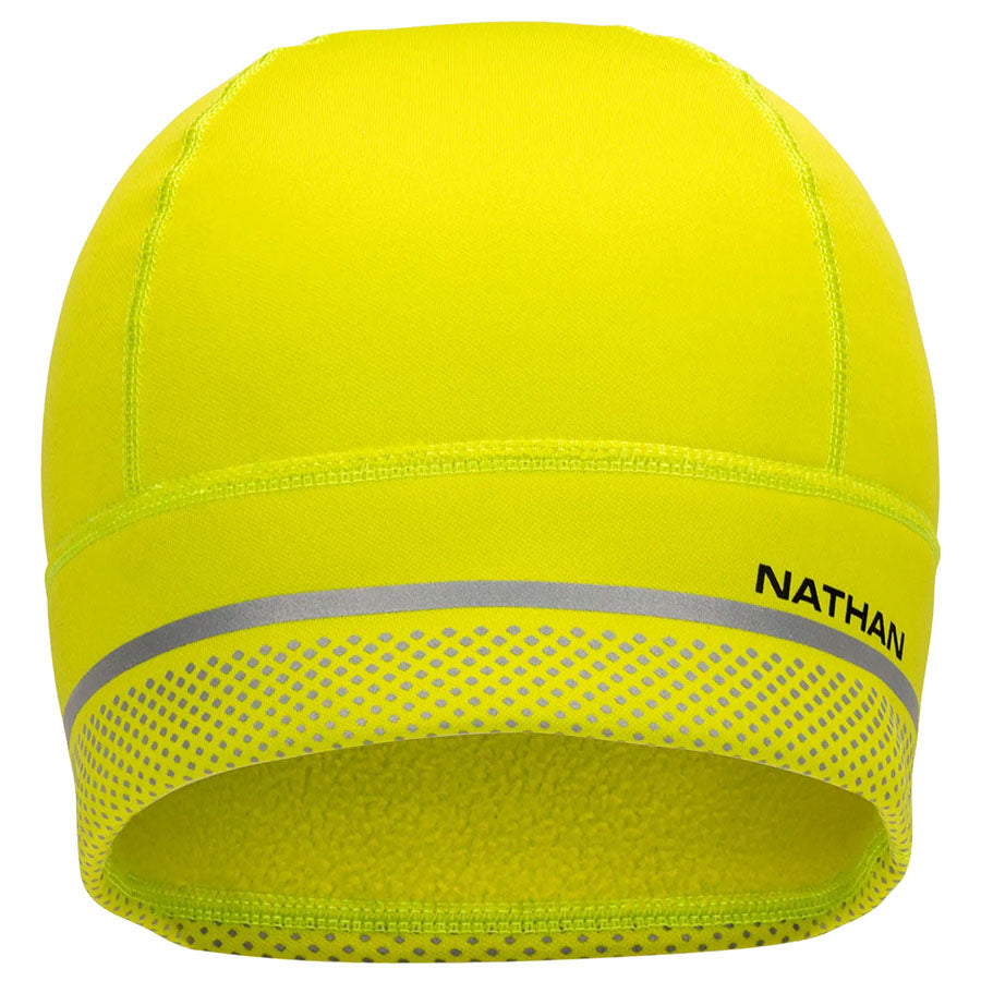 HYPERNIGHT Reflective Beanie Hat - High Visibility Winter Knit Cap for Running, Cycling & Night Safety - Unisex Cold Weather Accessory