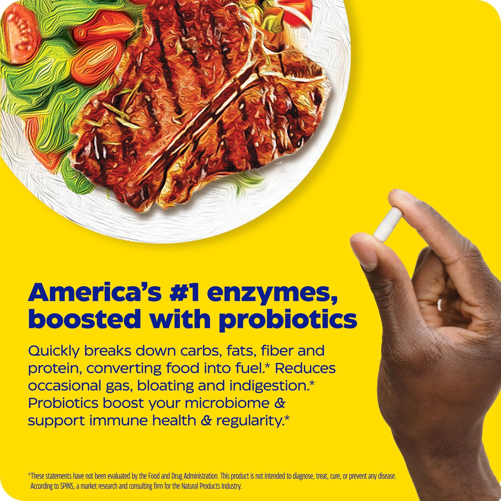 Enzymedica Digest Gold + Probiotics 180 Capsules - Advanced Digestive Enzyme Supplement with Probiotics for Gut Health - Supports Digestion, Bloating & Nutrient Absorption for Daily Wellness