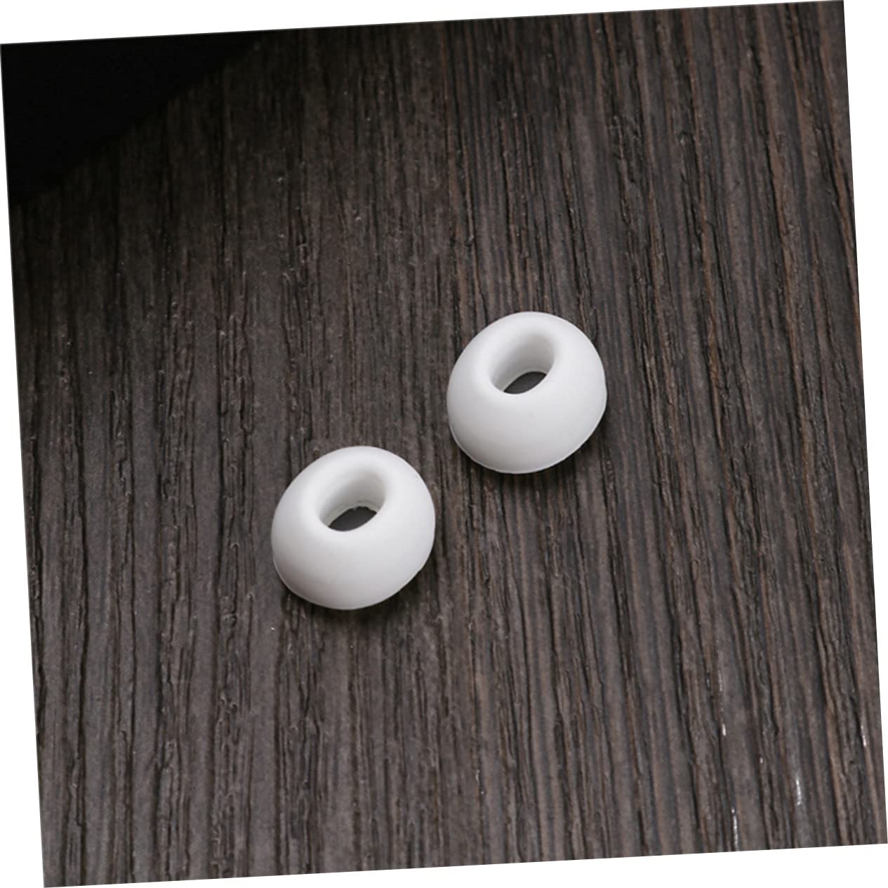 KOMBIUDA Earphone Caps - 1 Pair Silicone Ear Plugs & Headphone Case, Eartips for Makeup Plate, Blush Pro Small - Perfect for Travel, Gym & Noise Isolation