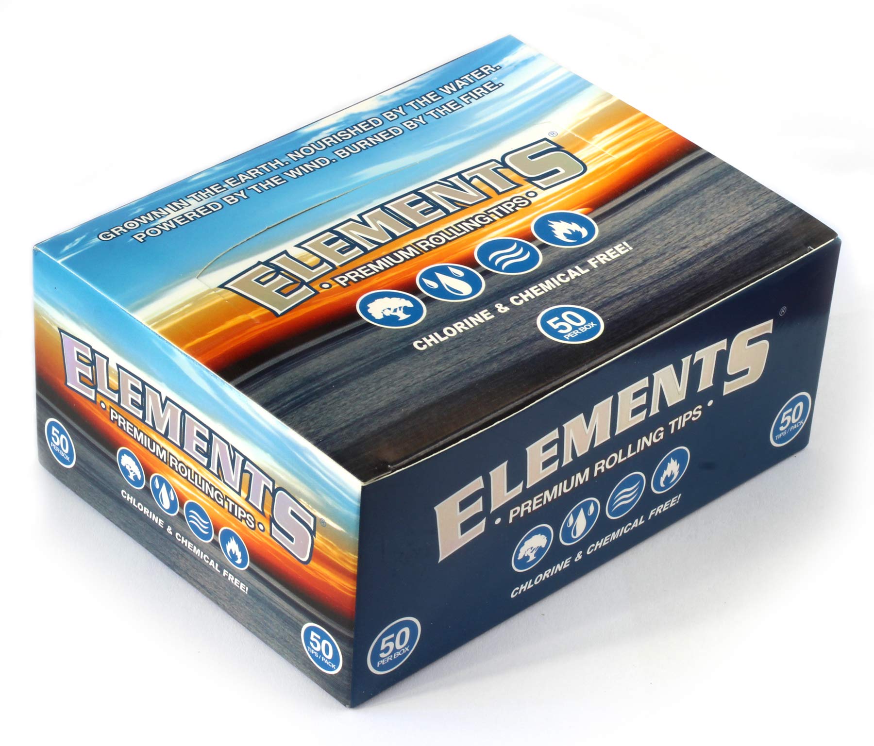 Premium Rolling Tips - 50 Pack | Slow Burning, Natural Hemp | Perfect for Rolling Papers & Cones | Ideal for Smoking, DIY Rolling, and Travel Use