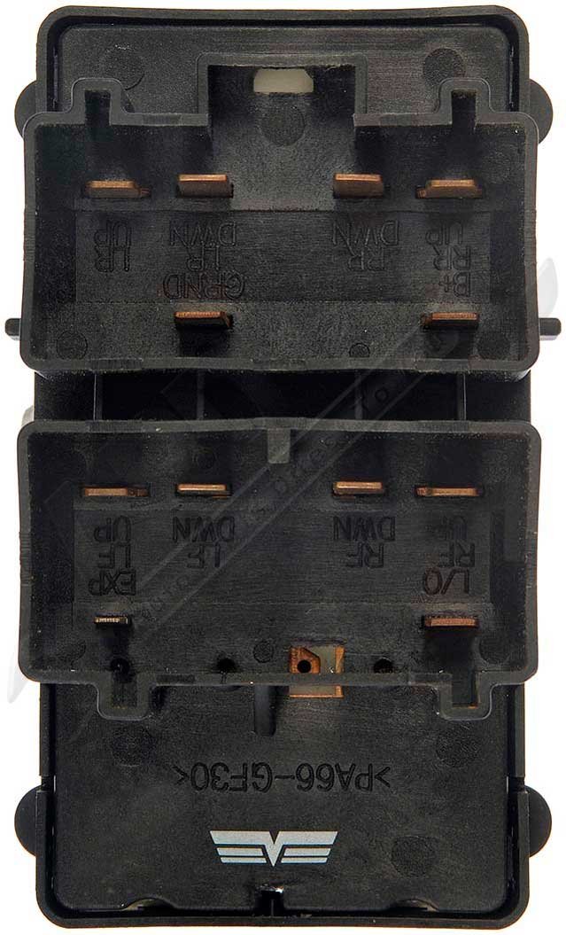 APDTY 012424 Power Window Switch - Front Left, 5 Button Control for Smooth Window Operation | Compatible with Multiple Car Models | Perfect for DIY Auto Repairs & Window Maintenance