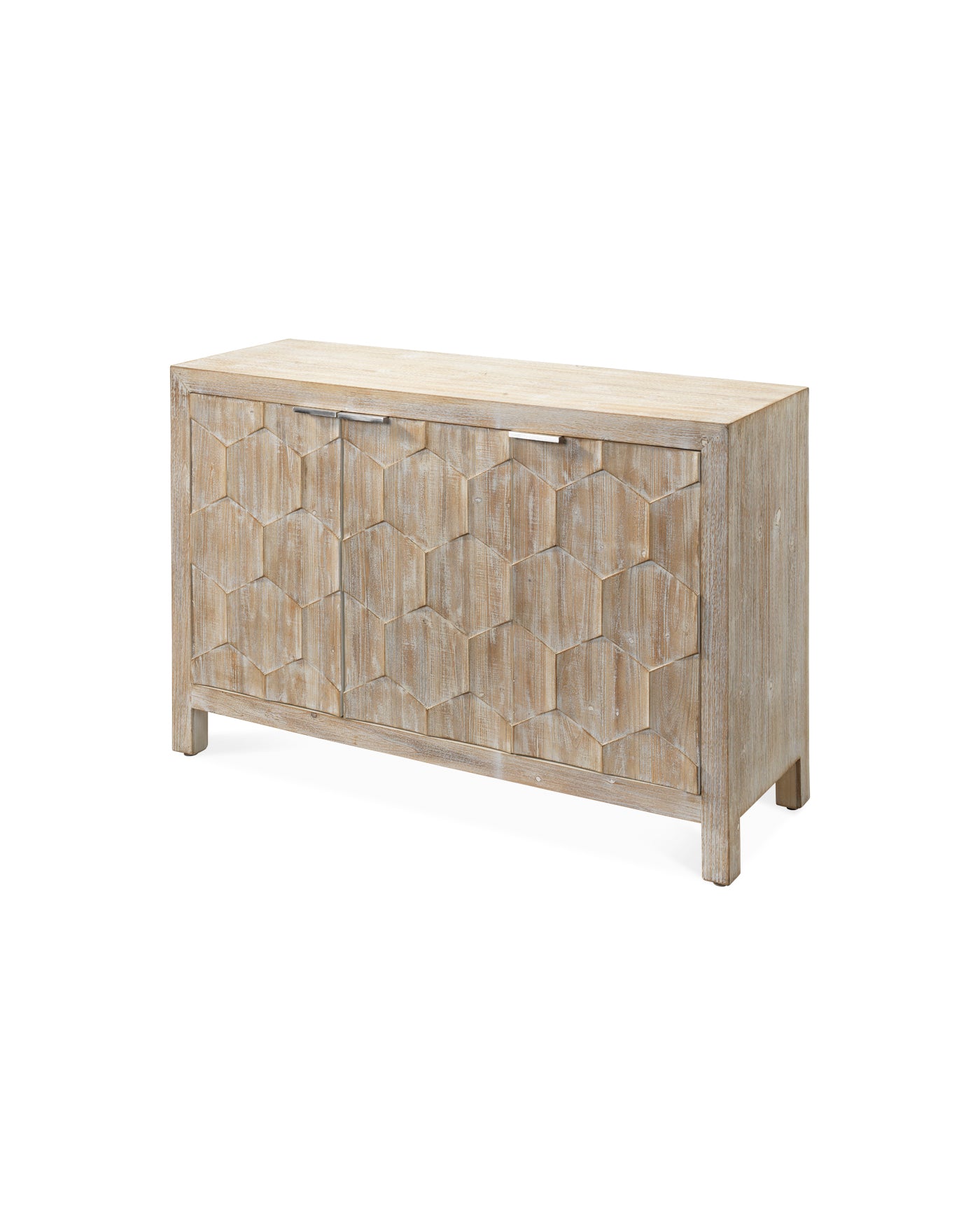 Juniper Three Door Cabinet - Solid Wood Storage Cabinet for Living Room, Bedroom & Office - Stylish Home Organization Furniture