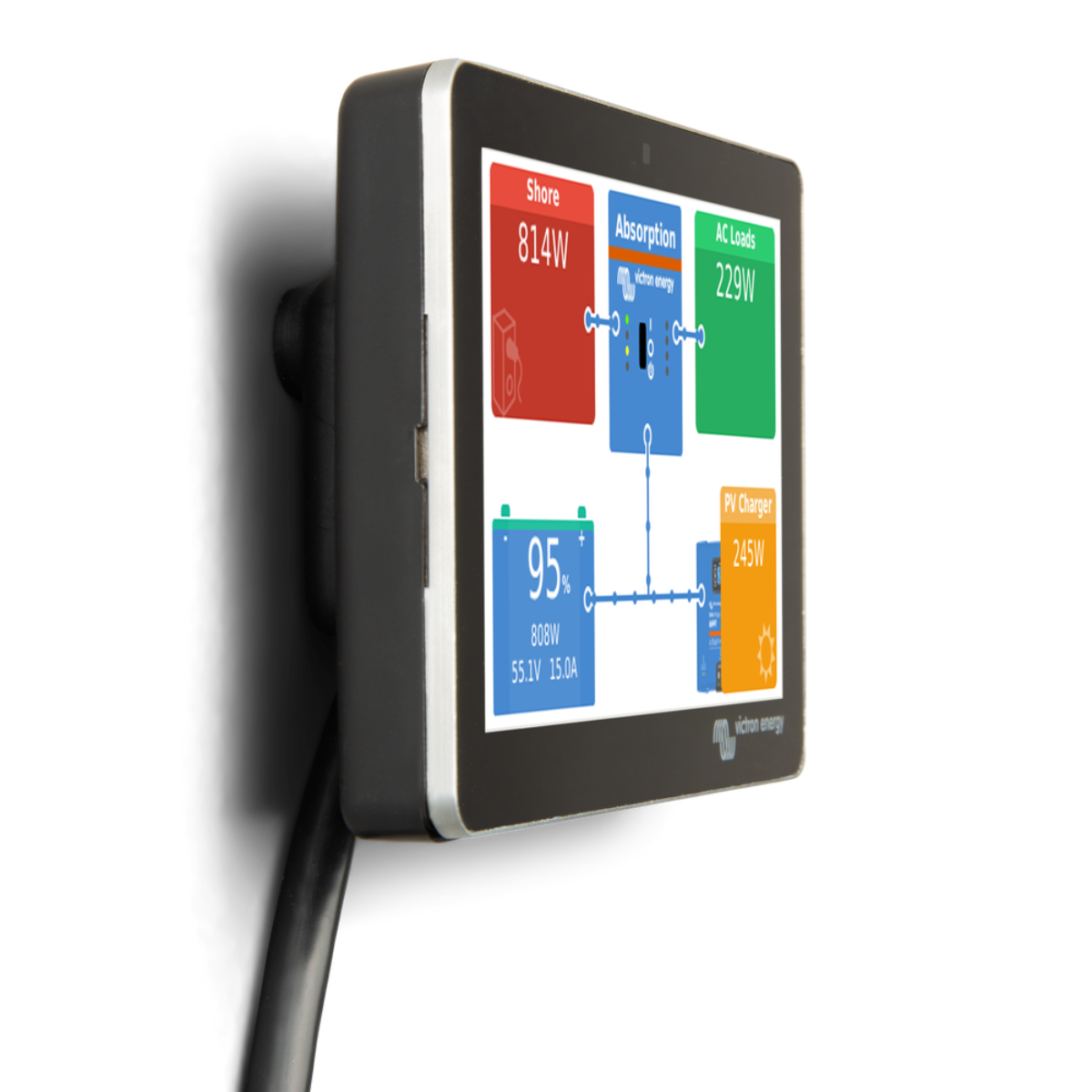 GX Touch 50 Wall Mount Digital Display Panel - Smart Home Control & Security System for Living Room, Bedroom, Office