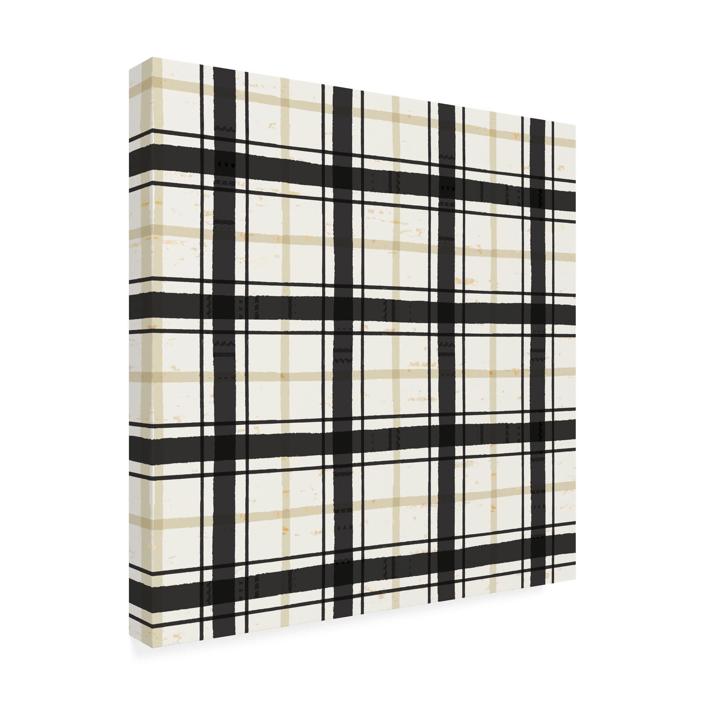 Jess Aiken 'Simple Signs Step 04' Canvas Wall Art - Modern Abstract Painting for Home & Office Decor - Perfect for Living Room, Bedroom or Workspace
