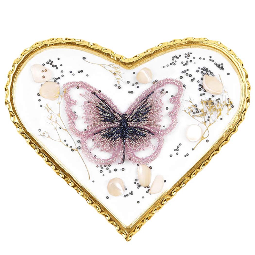 Legendog Nail Art Palette Display Board - Star Heart Butterfly Design Nail Mixing Palette for Nail Polish & Gel - Professional Nail Supplies for Salon & DIY Manicure - Perfect for Nail Artists, Beginners & Home Use