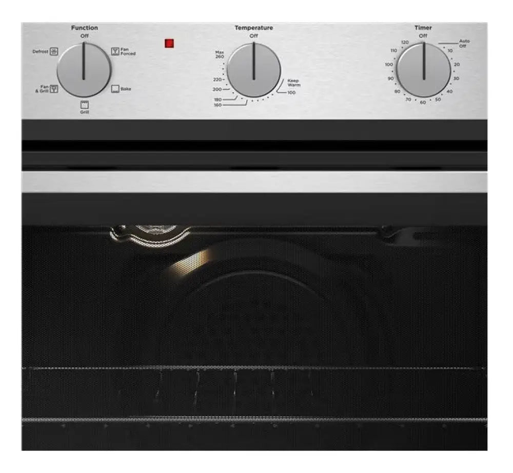 Westinghouse WVG613SCNG 60cm Multi Function Gas Oven - 5 Burner Stainless Steel Cooktop, Built-In Oven for Home Kitchen | Perfect for Baking, Roasting & Family Cooking