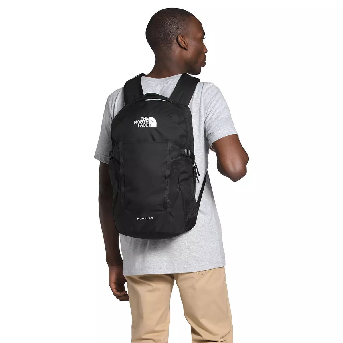 The North Face Pivoter Backpack - Lightweight Hiking Daypack for Men & Women, Water-Resistant Laptop Backpack for Travel, School & Outdoor Adventures