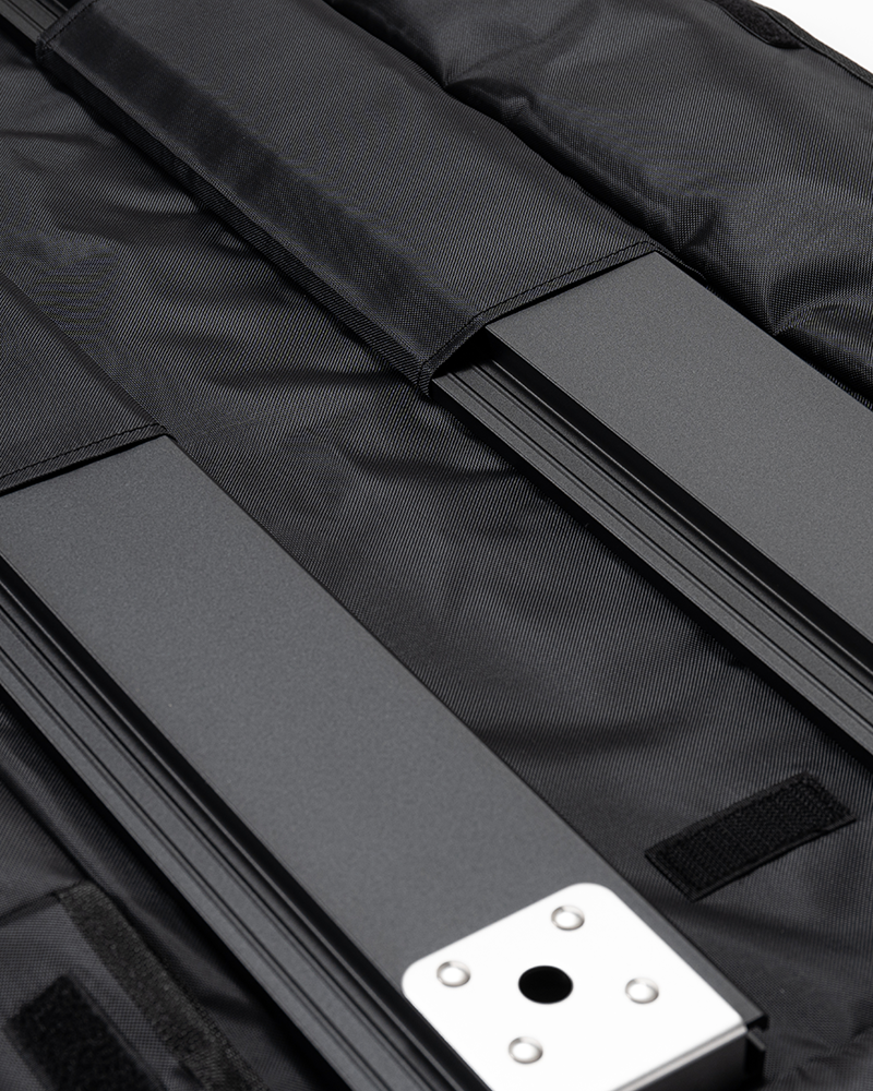 Foldable IGT 4 Unit Rails - Portable Outdoor Camping Table Accessories for Picnics, BBQs, and Backpacking Adventures