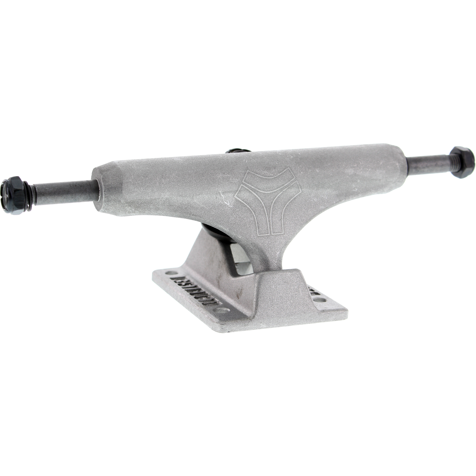 Destructo Mid D2 Lite 5.0 Raw Ballistic Skateboard Trucks Set of 2 - High Performance Skateboard Parts for Street & Park Riding - Perfect for Skaters & Longboarders
