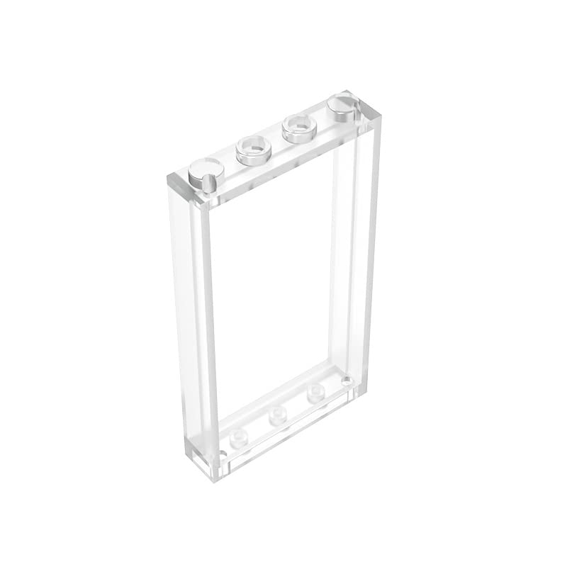 Gobricks GDS-874 Building Blocks - 40 Trans-Clear & 10 PCS - Compatible with Lego 60596, 30179 & All Major Brick Brands - DIY Technical Parts for Creative Construction, STEM Toys & Model Building - Perfect for Kids, Adults & Collectors