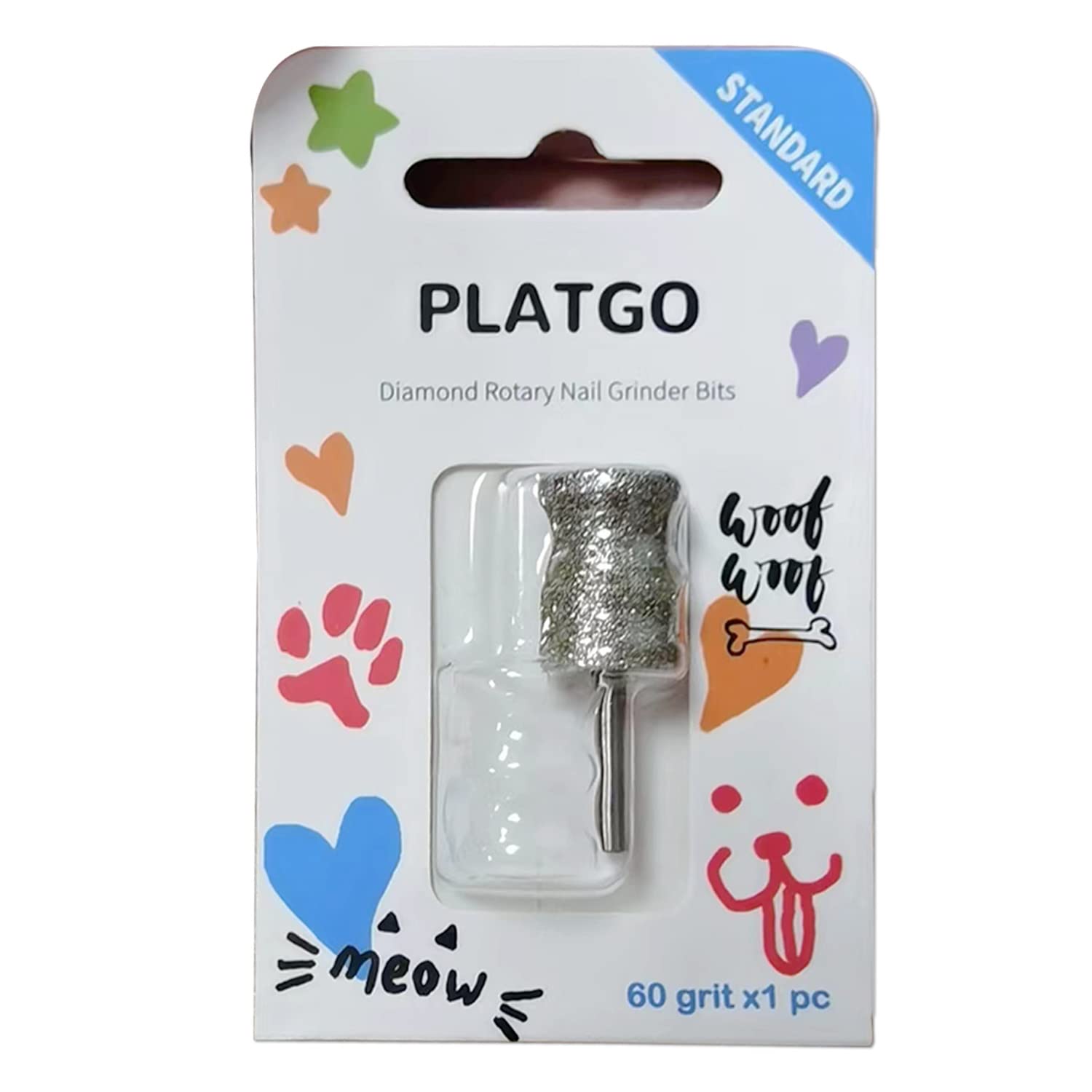 Diamond Dremel Dog Nail Grinder Attachment - 1/8