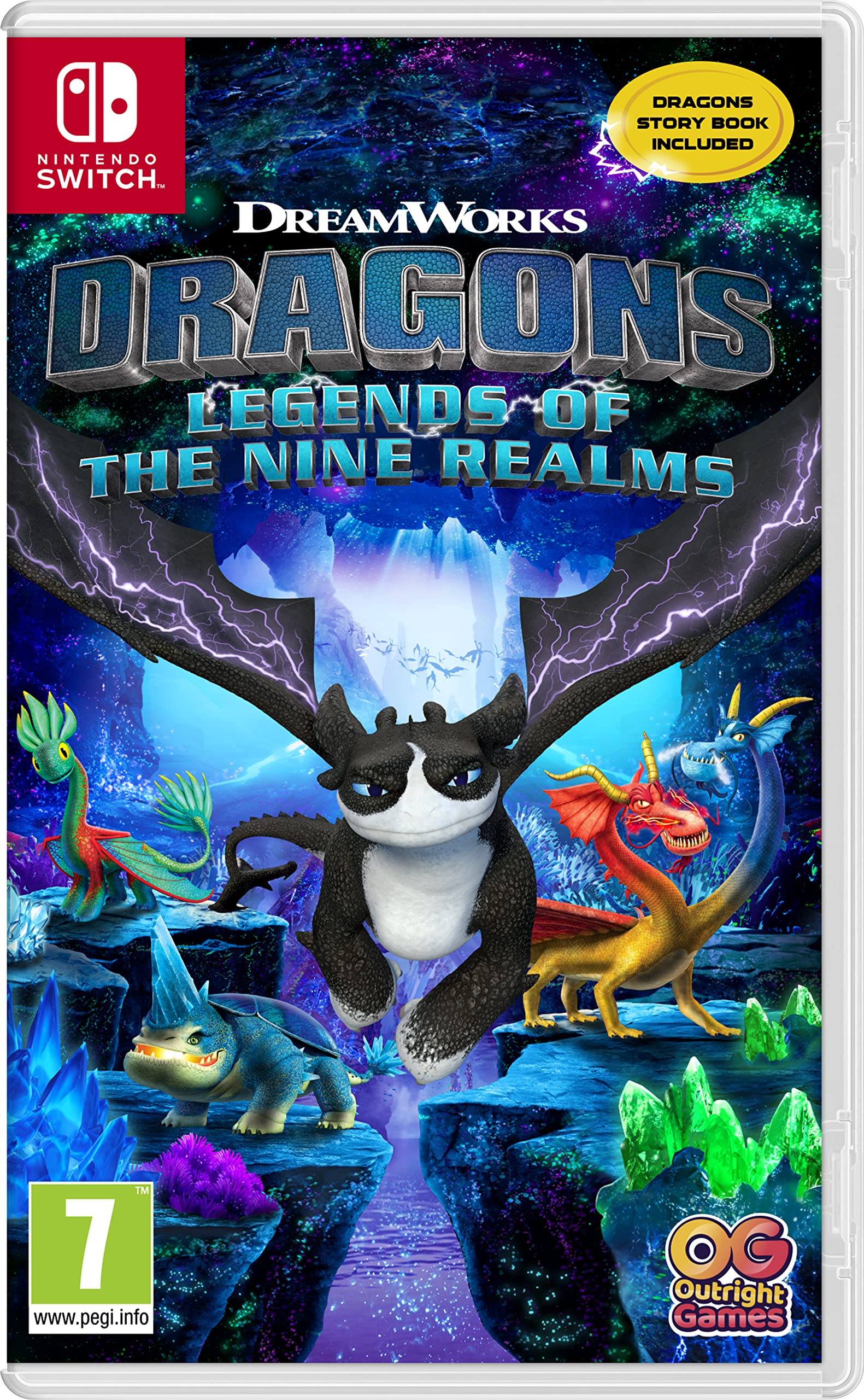Dragons: Legends of The Nine Realms - Nintendo Switch Game | Fantasy Adventure for Kids & Teens | Perfect for Family Game Night & Travel Entertainment