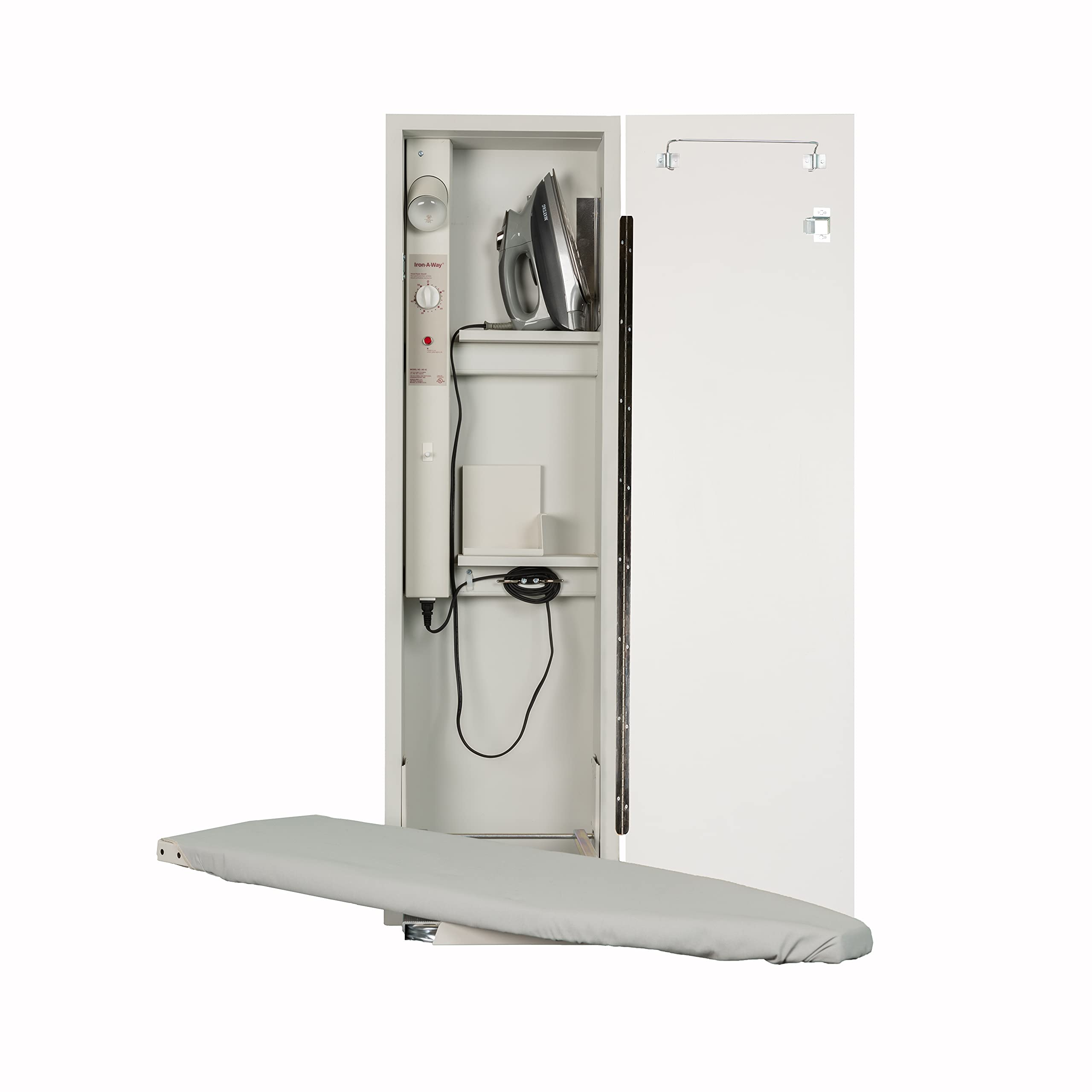 Iron-A-Way Built-In Ironing Center with 42