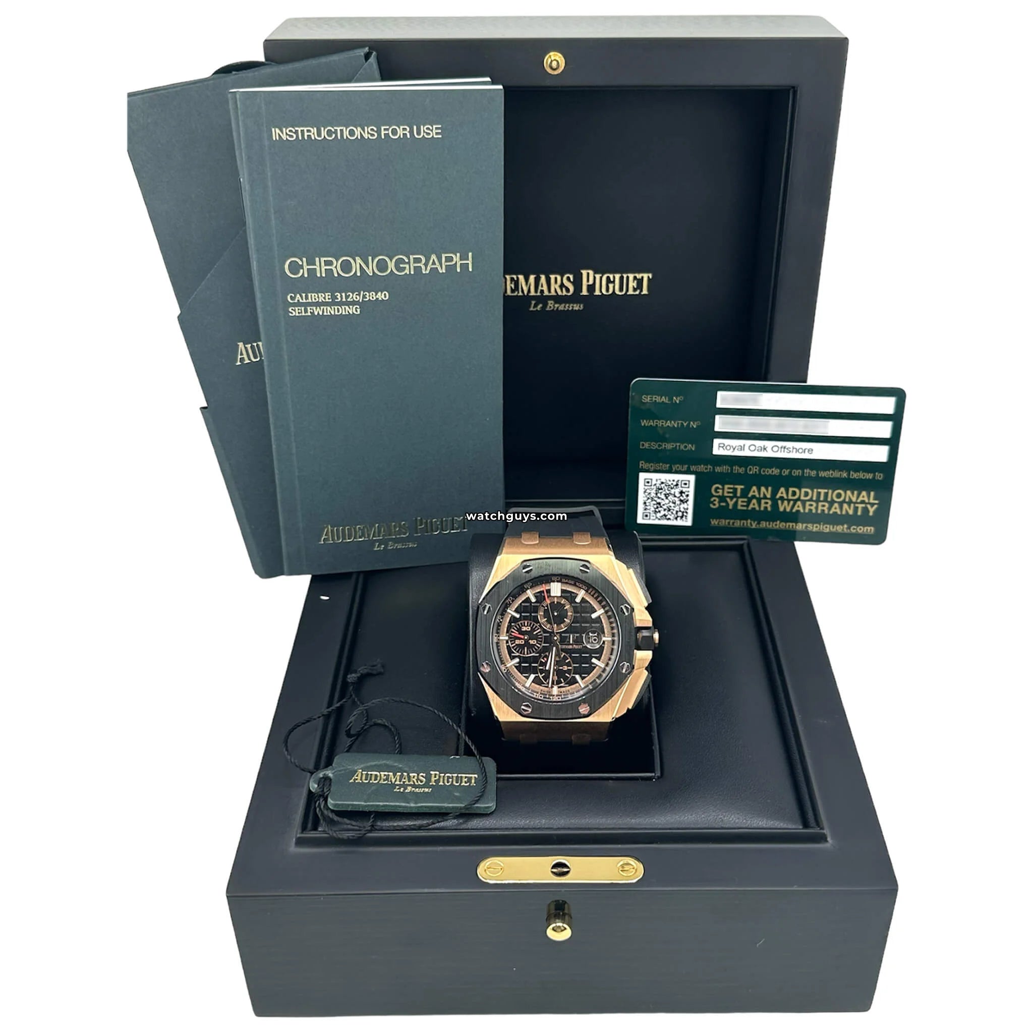 Audemars Piguet Royal Oak Offshore Chronograph 26401RO.OO.A002CA.02 Men's Luxury Watch - Perfect for Business Meetings, Gala Events & Special Occasions