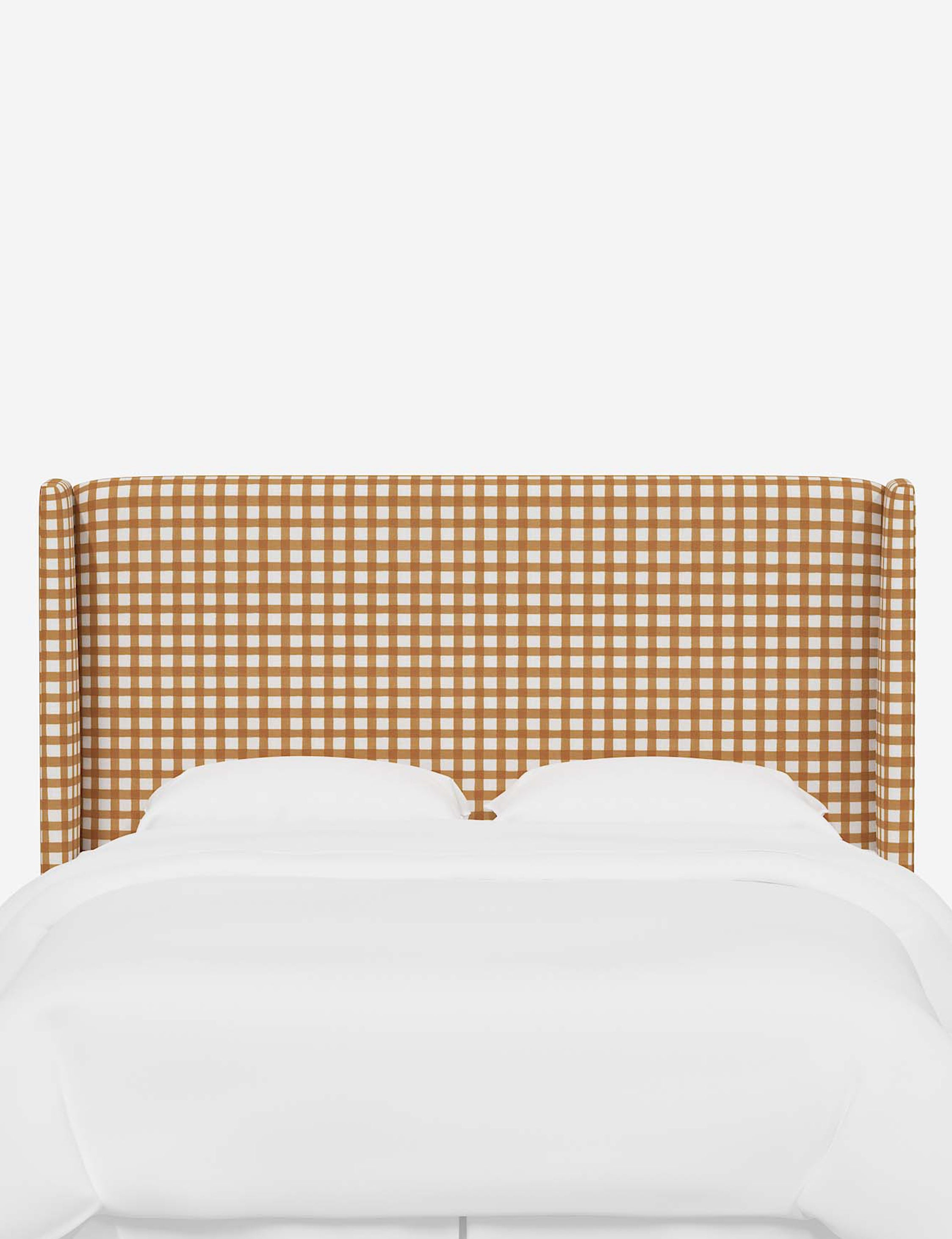 Adara Upholstered Headboard - Queen Size Bed Frame Headboard with Nailhead Trim - Perfect for Master Bedroom, Guest Room & Home Decor