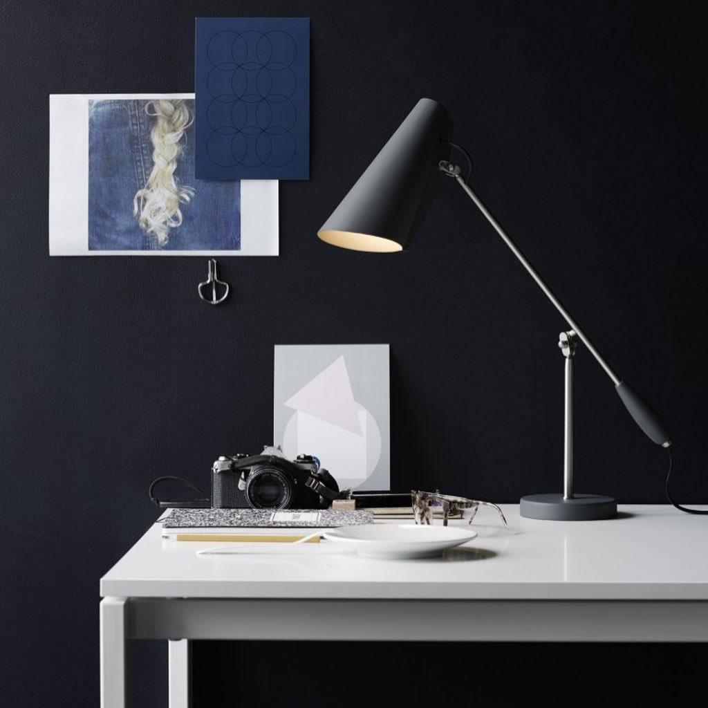 Modern Birdy Table Lamp - Adjustable LED Desk Light for Home Office, Bedroom & Study - Perfect for Reading, Working & Decor