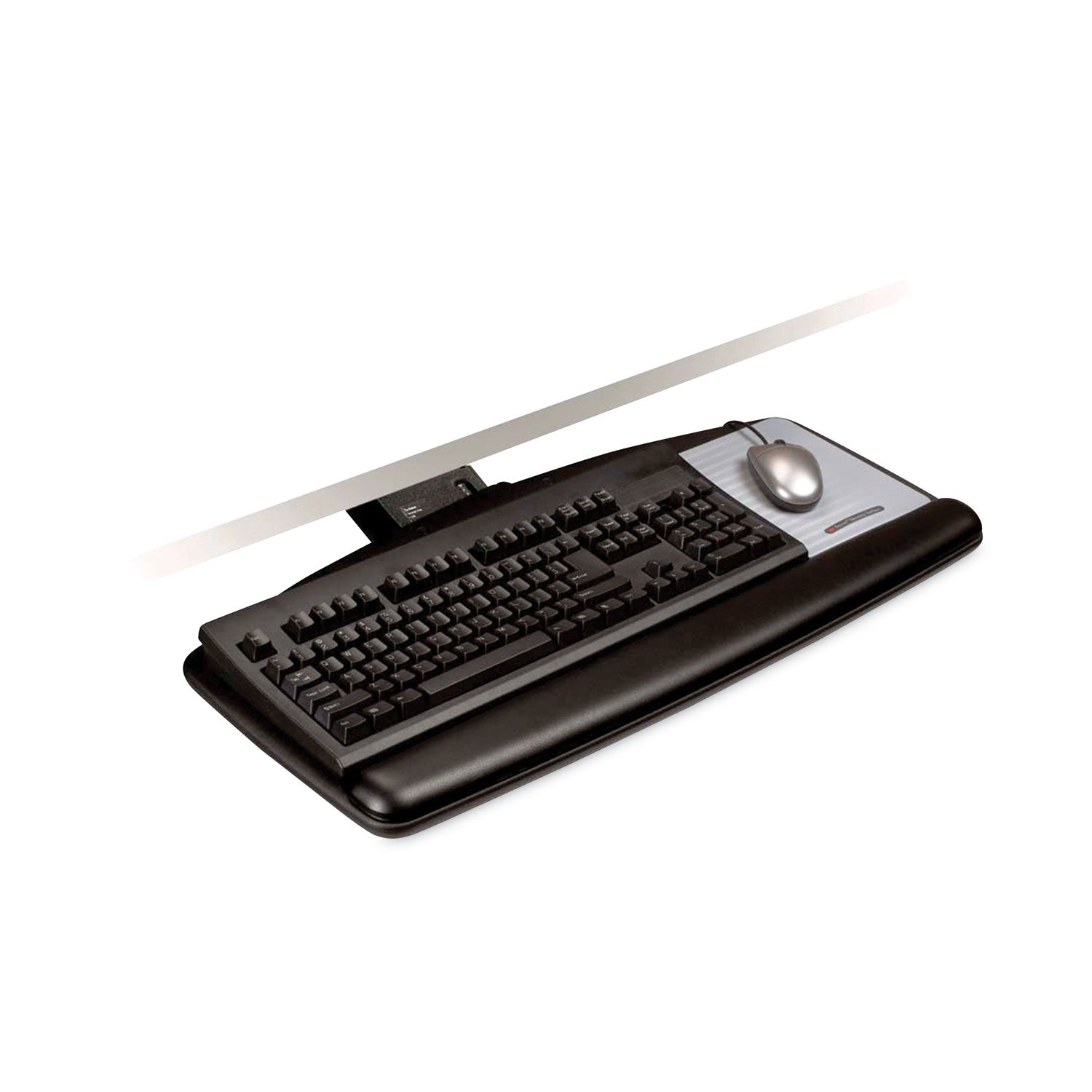 3M™ Sit-Stand Adjustable Keyboard Tray - Standard Platform, 25.5