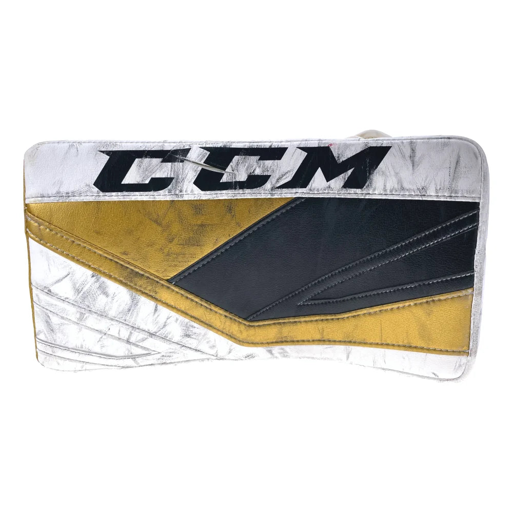 Marc Andre Fleury Game Used Hockey Blocker - The Save 11/19/19 - Vegas Golden Knights VGK Authentic 1/1 with COA - Perfect for NHL Memorabilia Collectors and Hockey Fans Display