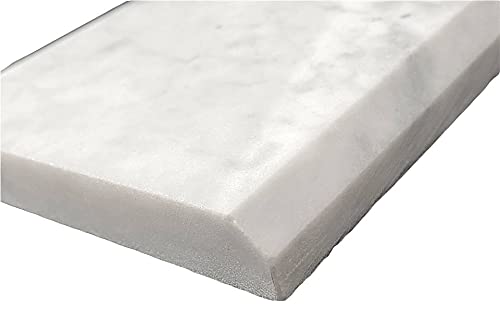 Carrara Marble Door Threshold Tile - 6