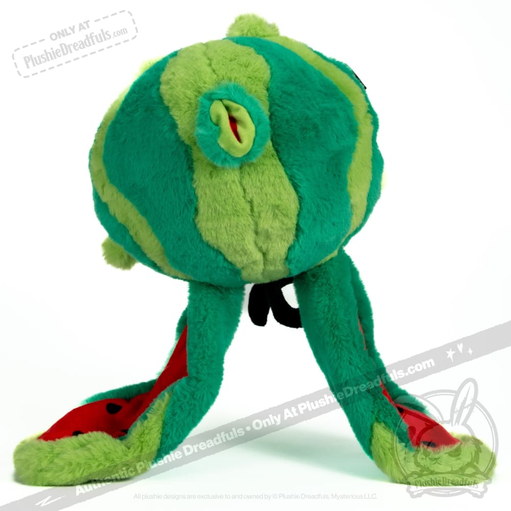 Plushie Dreadfuls Watermelon Rabbit Stuffed Animal Toy - Cute Soft Plush Bunny for Kids, Gift & Nursery Decor