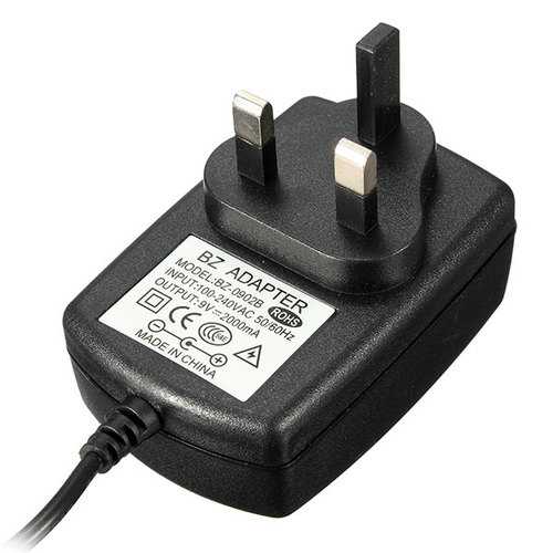 9V 2A AC/DC Power Adapter Charger for Electronics - Compatible with Smart Home Devices, Routers, Audio Equipment & More