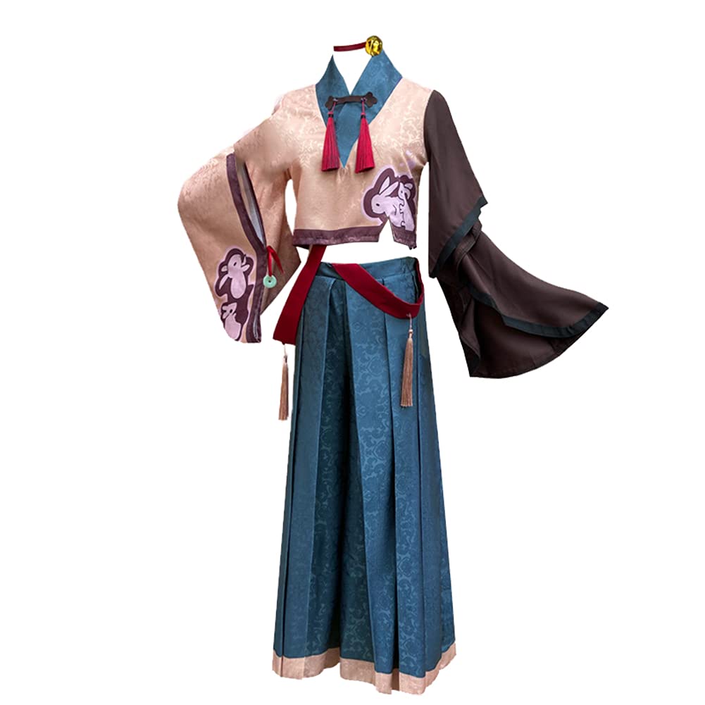 Demon Slayer Agatsuma Zenitsu Cosplay Costume - Japanese Anime Kimono Dress with Kisatsutai Outfit for Halloween, Cosplay Events & Anime Conventions
