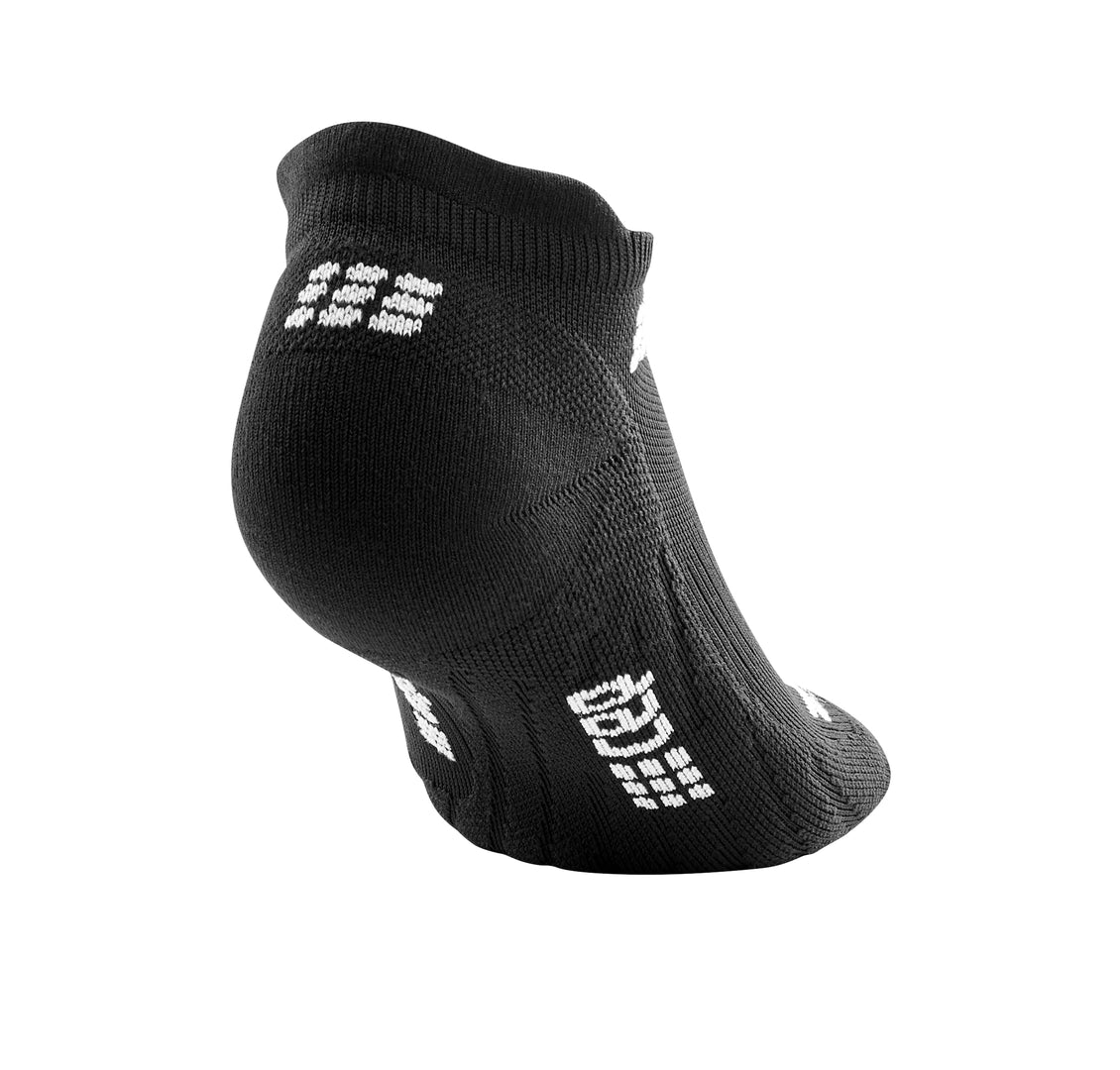 CEP Women's The Run Socks No Show V4 - Black (WP265R) | Performance Running Socks for Women | Lightweight & Breathable for Gym, Jogging & Everyday Wear