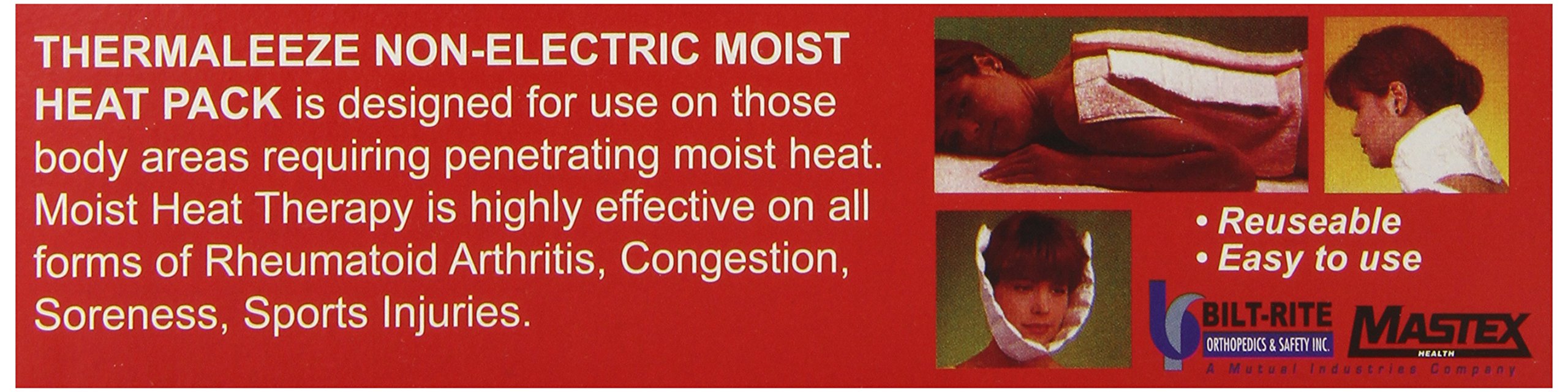 Non-Electric Moist Heat Therapy Packs - Beige Half Size for Neck, Shoulder & Back Pain Relief - Microwaveable Heating Pad for Muscle Relaxation & Comfort