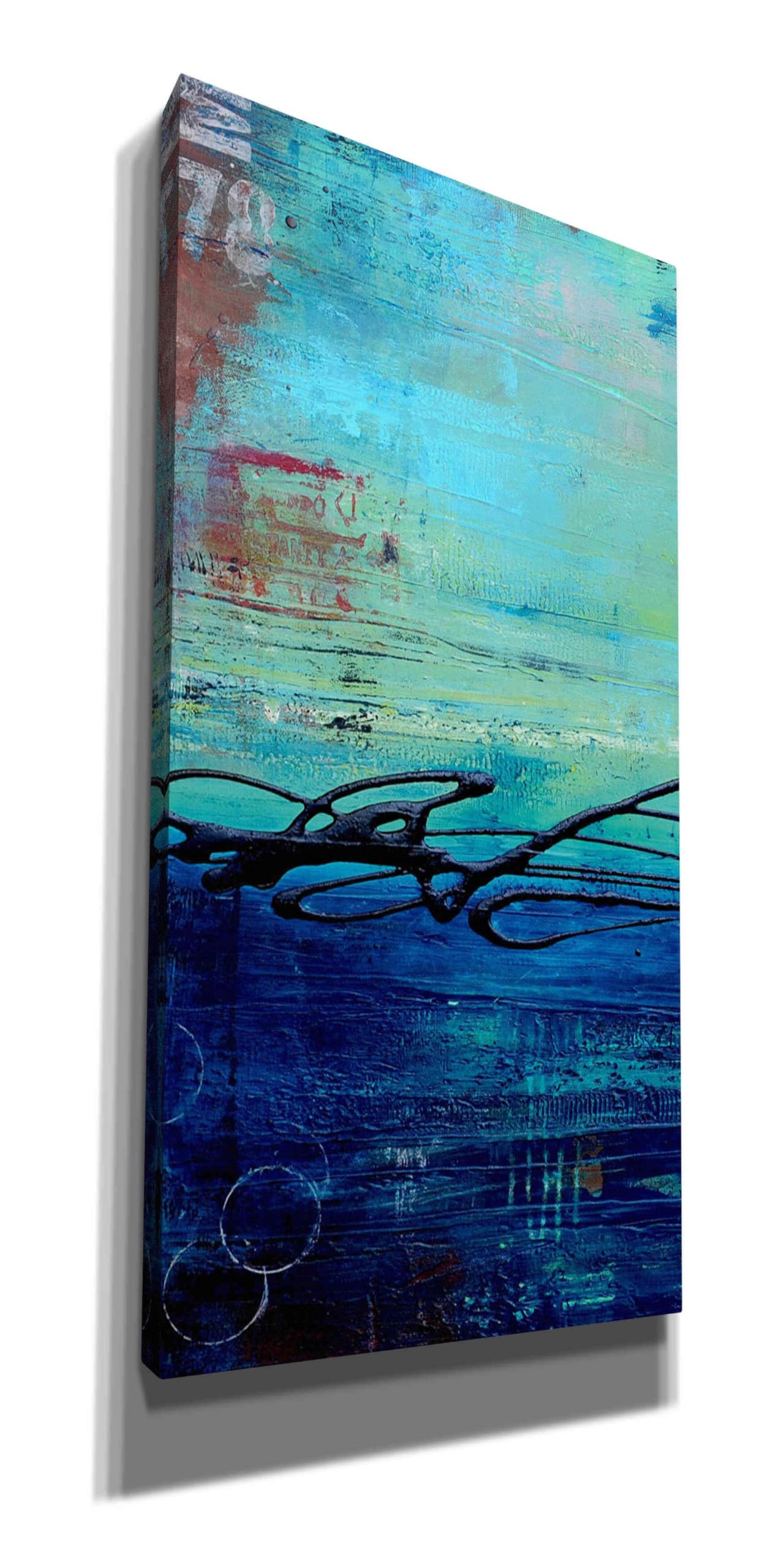 Epic Graffiti 'Venice Beach I' by Erin Ashley - 20x40 Inch Canvas Wall Art for Living Room, Bedroom & Office Decor - Modern Urban Street Art Painting