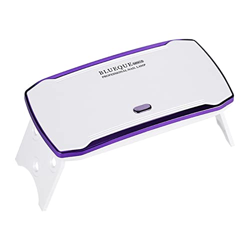 36W UV LED Nail Lamp for Gel Polish - Fast Drying USB Rechargeable with Foldable Stand, Portable Manicure Light for Home & Salon Use - Perfect for Gel Nails, Acrylics & Nail Art Curing