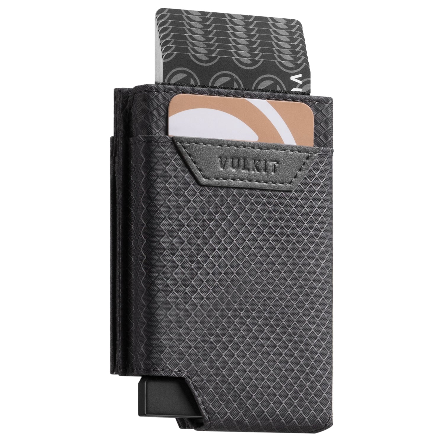 VC405 Bifold Pop Up Wallet with Money Compartment & D Buckle - Slim RFID Blocking Leather Wallet for Men - Perfect for Travel, Business & Everyday Carry