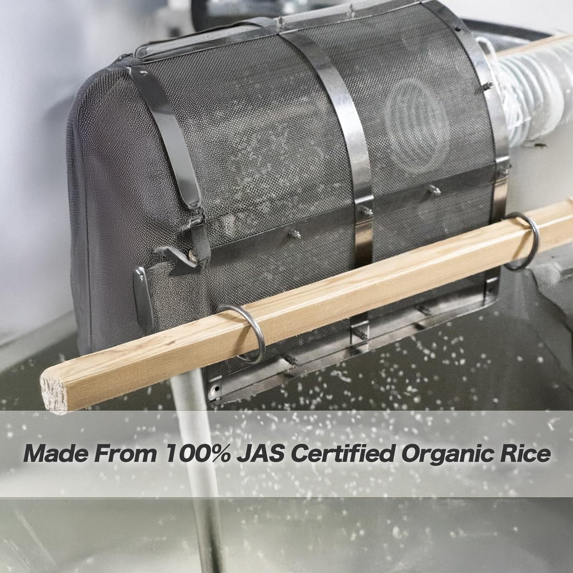 Organic Japanese Rice Vinegar 500ml - 100% JAS Certified, Pure & Natural | Kawahara Vinegar Brewery | Perfect for Sushi, Salad Dressing & Pickling | Pack of 1
