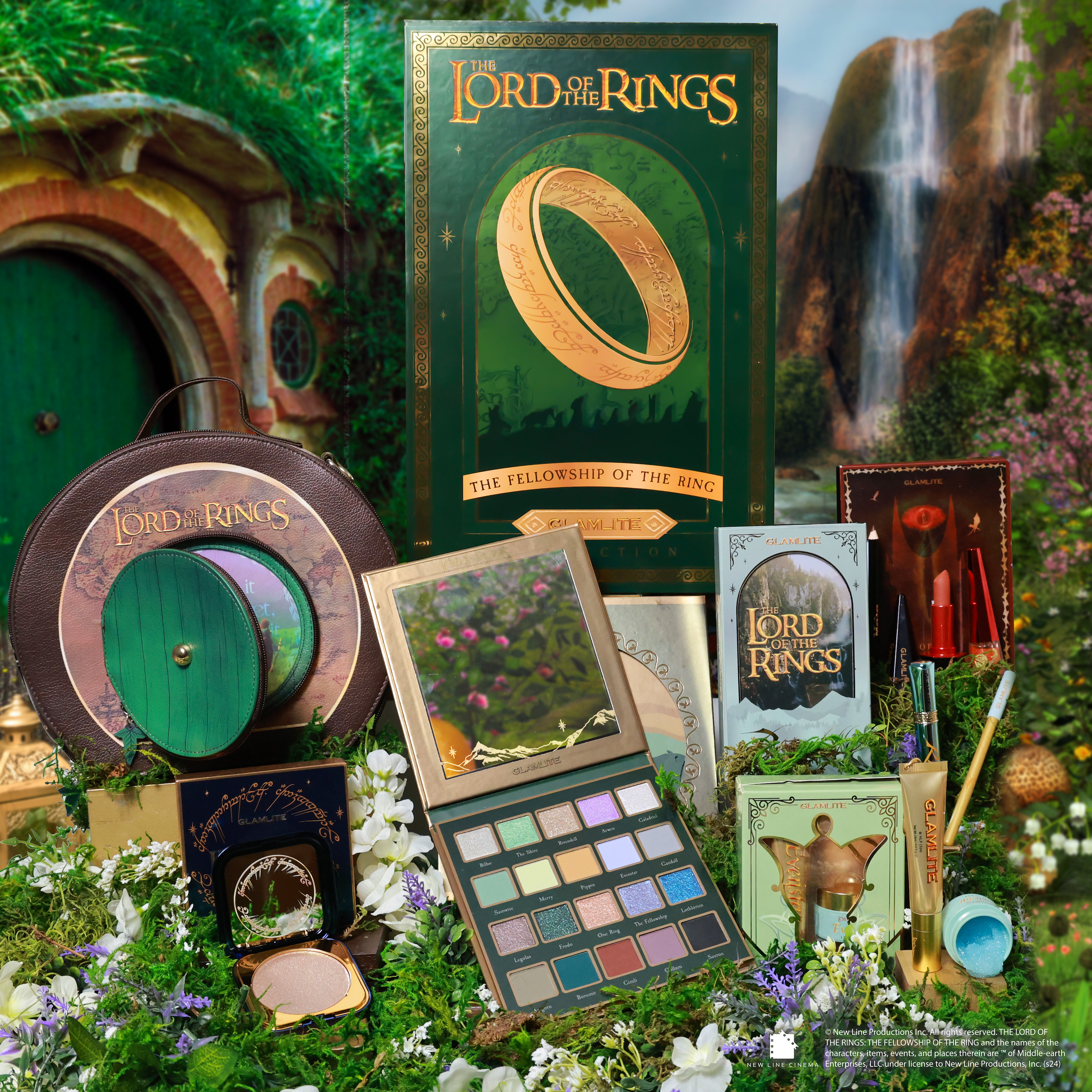 The Lord of the Rings x Glamlite PR Box Full Collection – Limited Edition Makeup Set for Fantasy & Cosplay Lovers – Perfect for Themed Parties, Halloween, and LOTR Fans